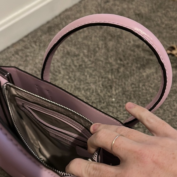 Michael Kors Light Purple Leather Tote Bag - Picture 4 of 6